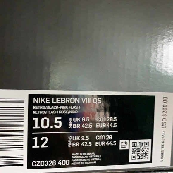 Nike LeBron 8 South Beach 2021 SZ 10.5 CZ0328-400 - Picture 16 of 17